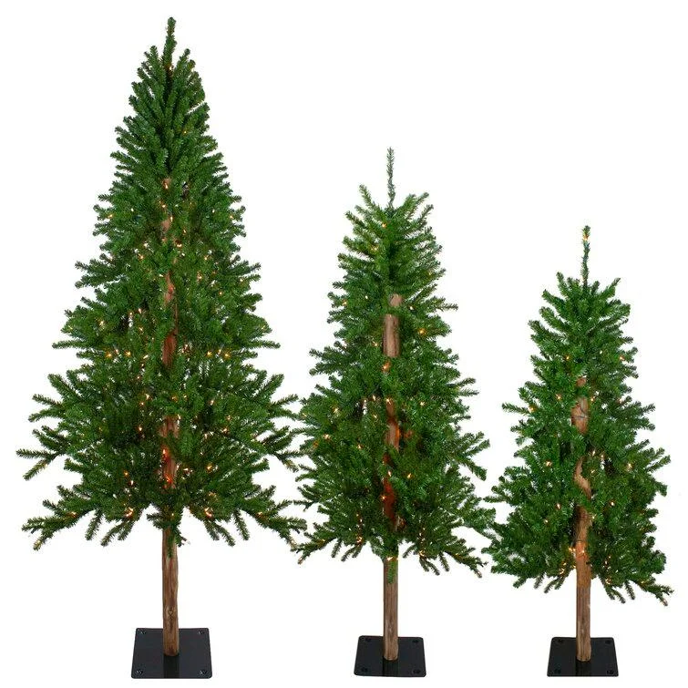 Christmas Baking Traditions Green Pine Artificial Christmas Tree with 150 White Lights Set Christmas Baking Traditions Green Pine Artificial Christmas Tree with 150 White Lights Set