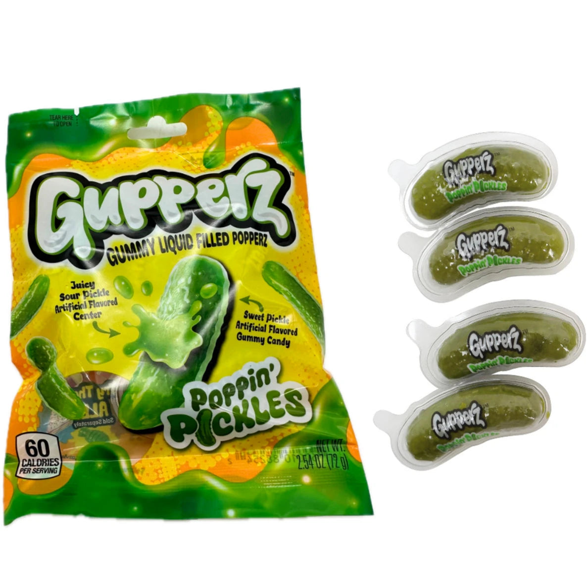 Gupperz Poppin' Pickles 2.54oz Bag