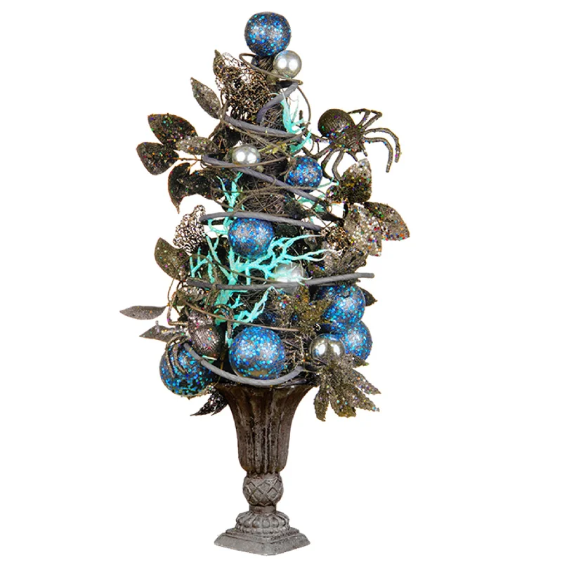 Christmas Candy Gift Halloween Ornament Tree in Urn Base