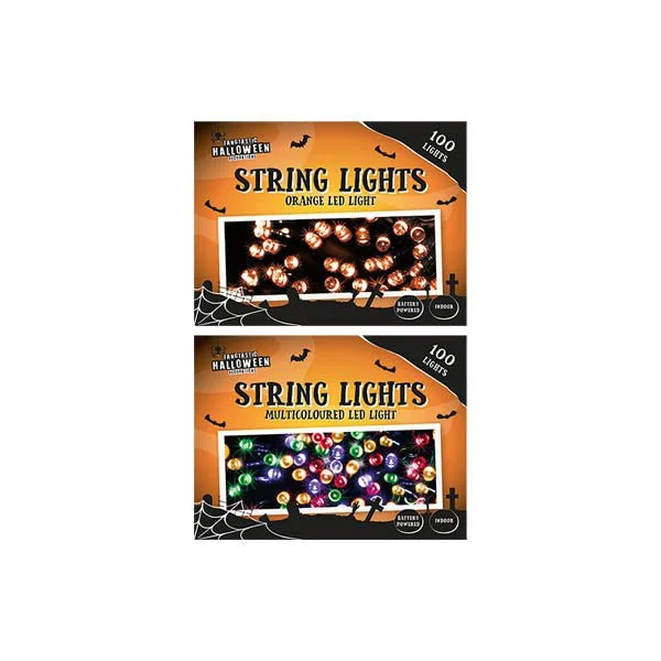 Christmas Spirit Halloween String Lights Multi Coloured