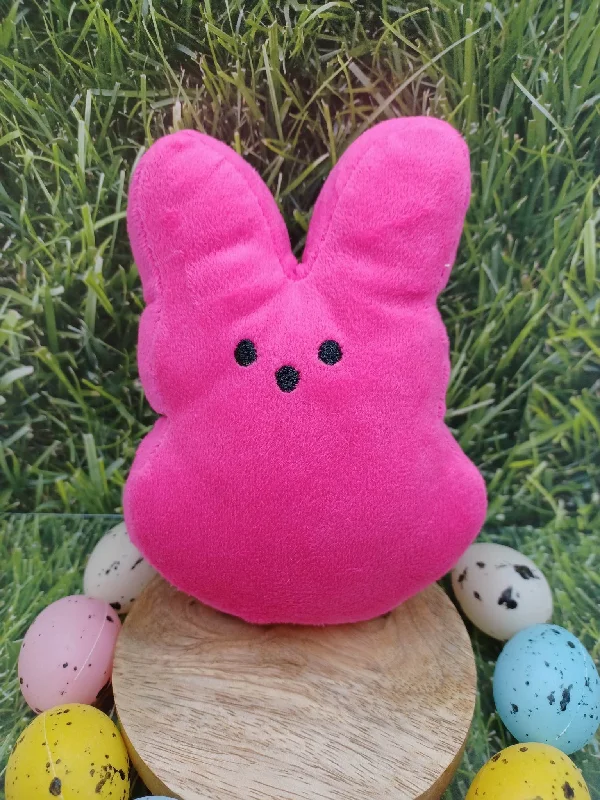 Christmas Snow Angels Hot Pink Plush Easter Bunny