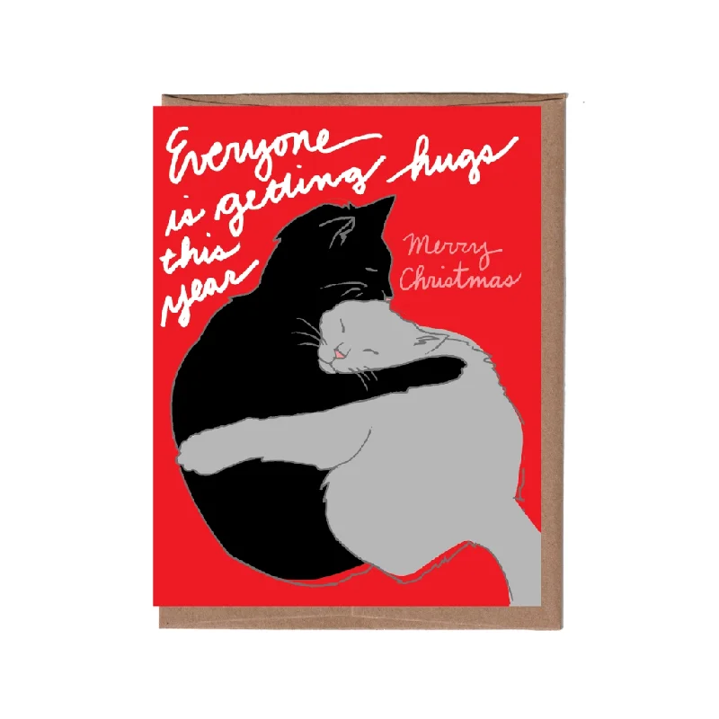 Christmas DIY Crafts Hugs For Christmas Christmas Card