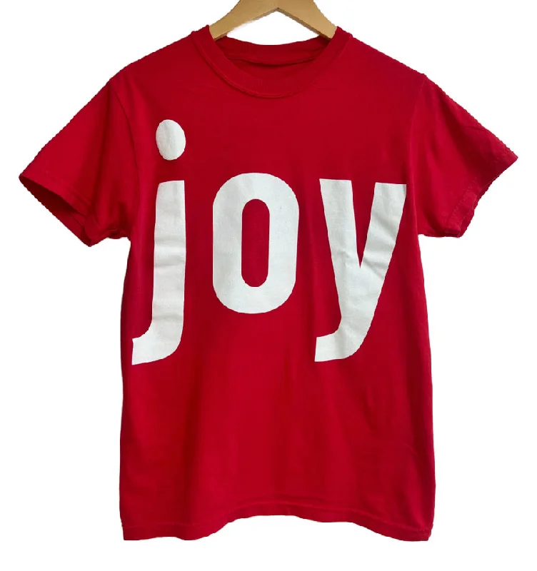 Christmas Magic 'JOY' Unisex Tee - Red