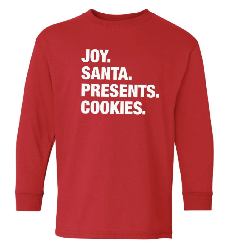 Christmas Traditions Kids 4 THINGS® Christmas Long Sleeve Tee