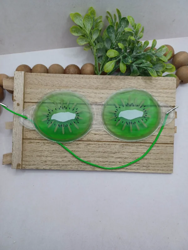 Christmas Tree Shopping Kiwi Gel Eye Mask