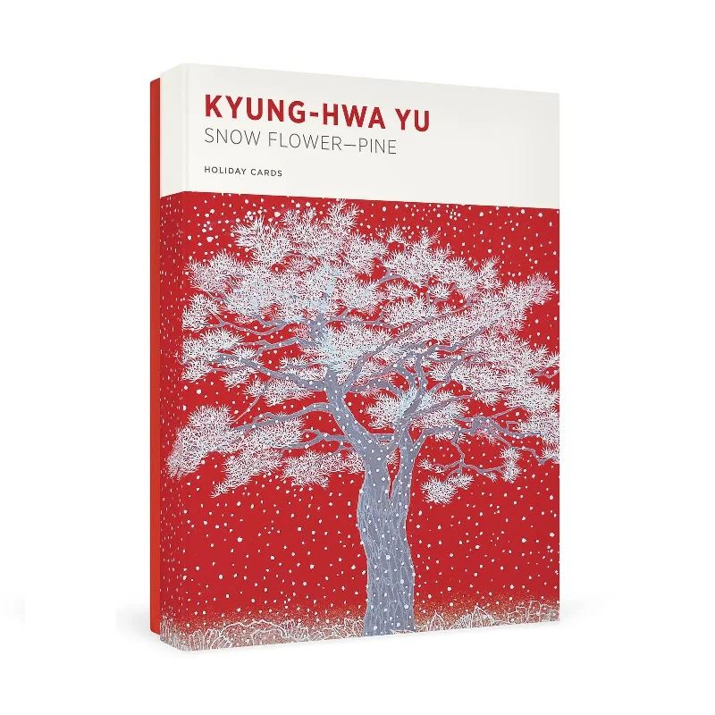 Christmas Traditions Kyung-Hwa Yu "Snow Flower—Pine" Boxed Holiday Cards