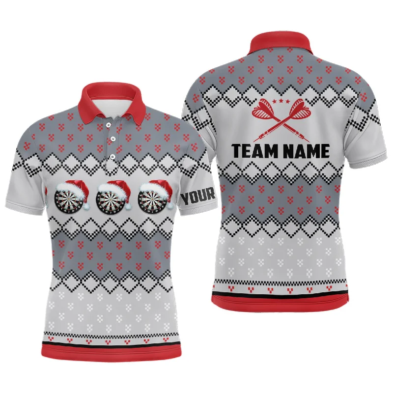Personalized Darts Christmas Santa Mens Polo Shirt Custom Darts Shirt For Men Dart Jersey LDT0741 Personalized Darts Christmas Santa Mens Polo Shirt Custom Darts Shirt For Men Dart Jersey LDT0741