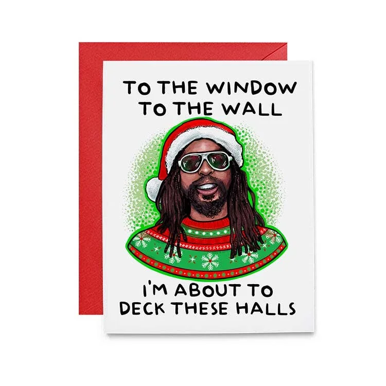 Christmas Baking Traditions Lil Jon Christmas Greeting Card