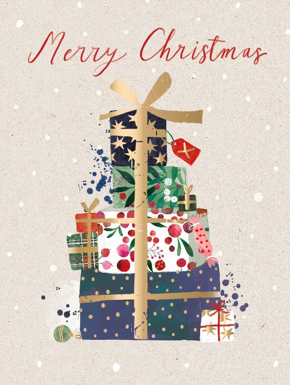 Christmas Candy Canes Christmas Presents Christmas Cards Pack | Set of 8