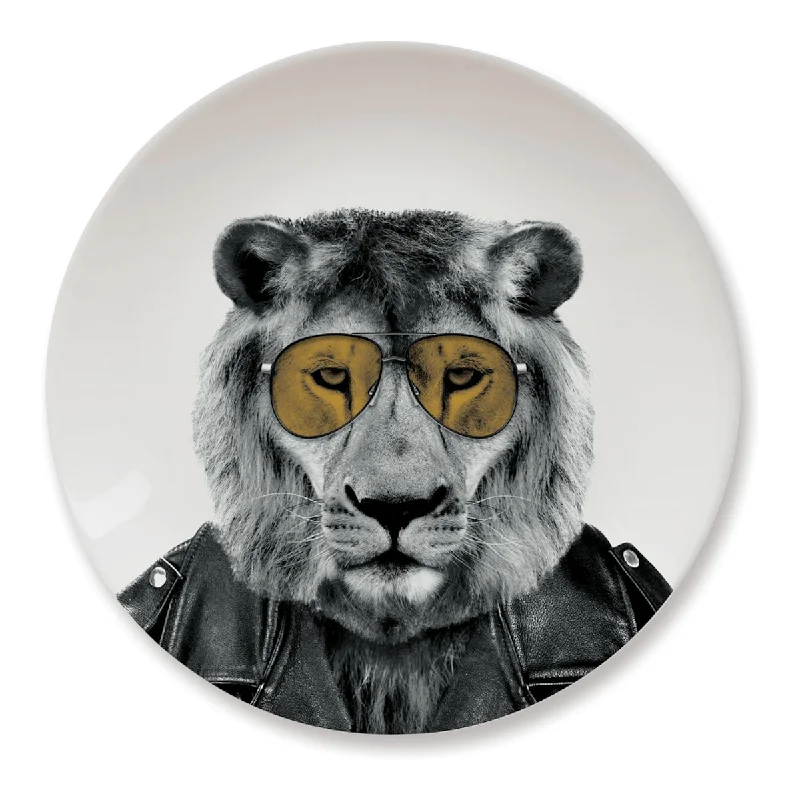 Lion Design Wild Dining Animal Plate