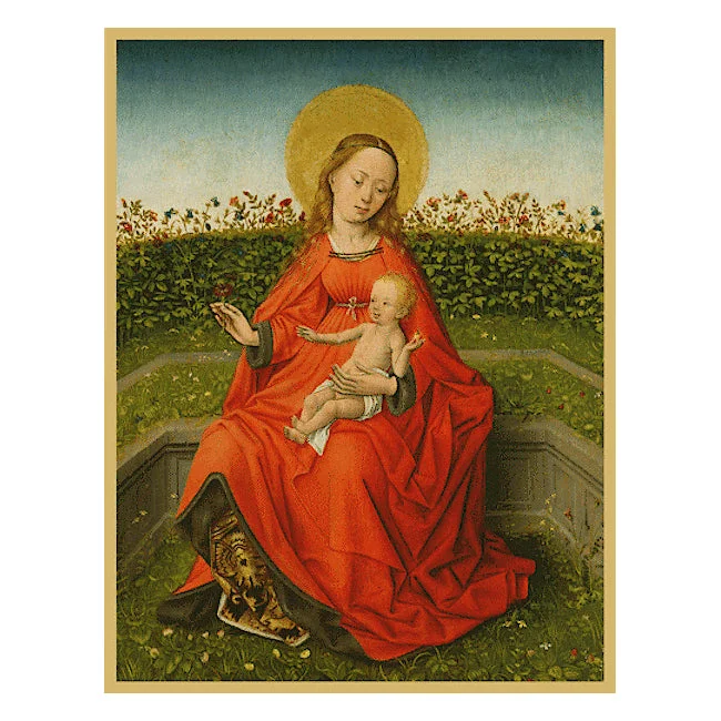 Christmas Spirit Maria of the Rose Bush Boxed Holiday Notecards