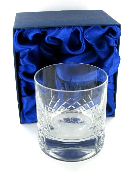 Christmas Feast Mayfair Whiskey Tumbler with Presentation Box & Free Engraving
