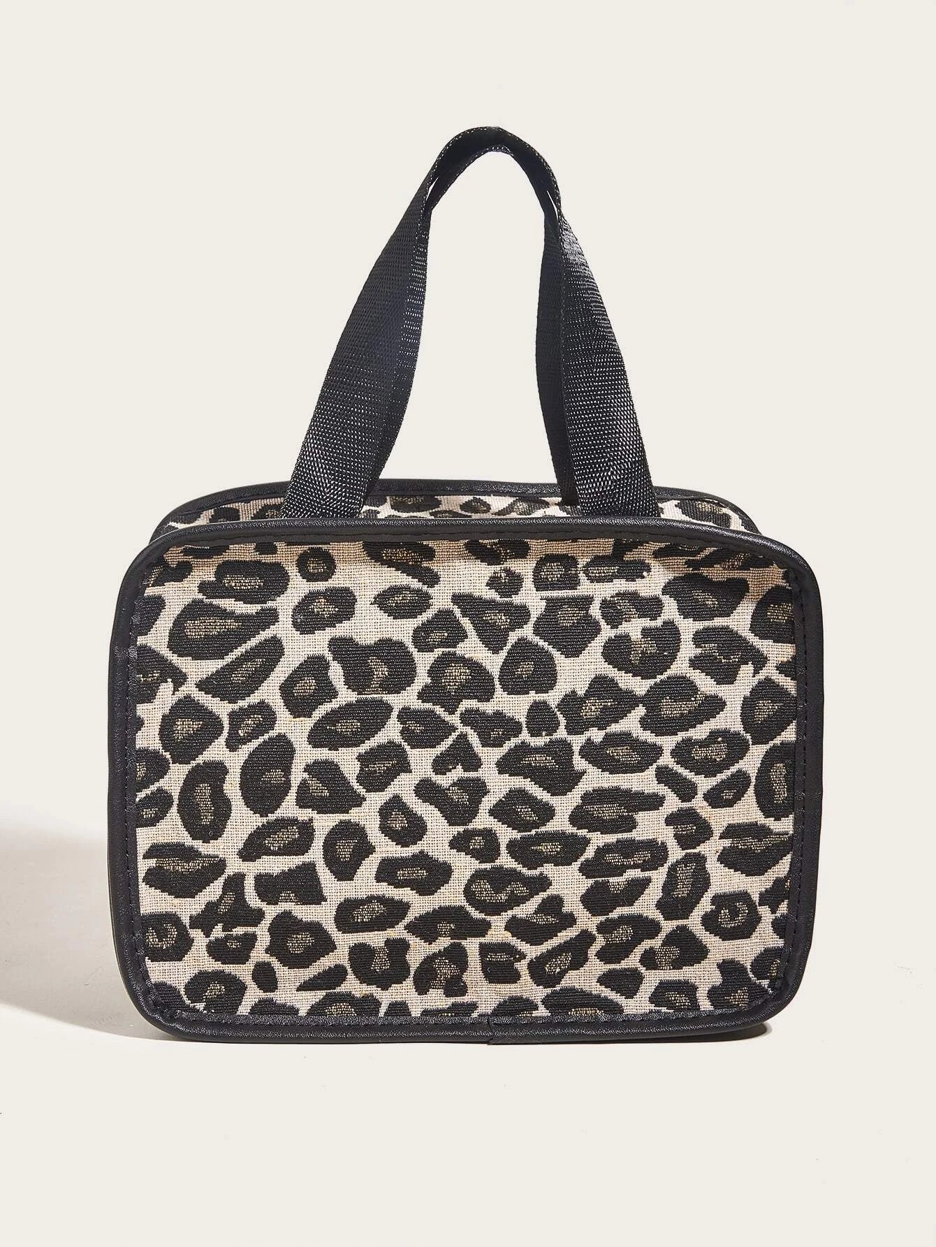 Medium Sized Leopard Cosmetic Bag