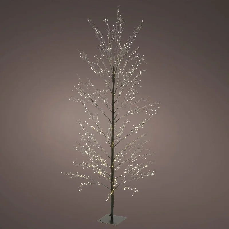 Christmas Traditions Micro LED Tree Black - Warm White