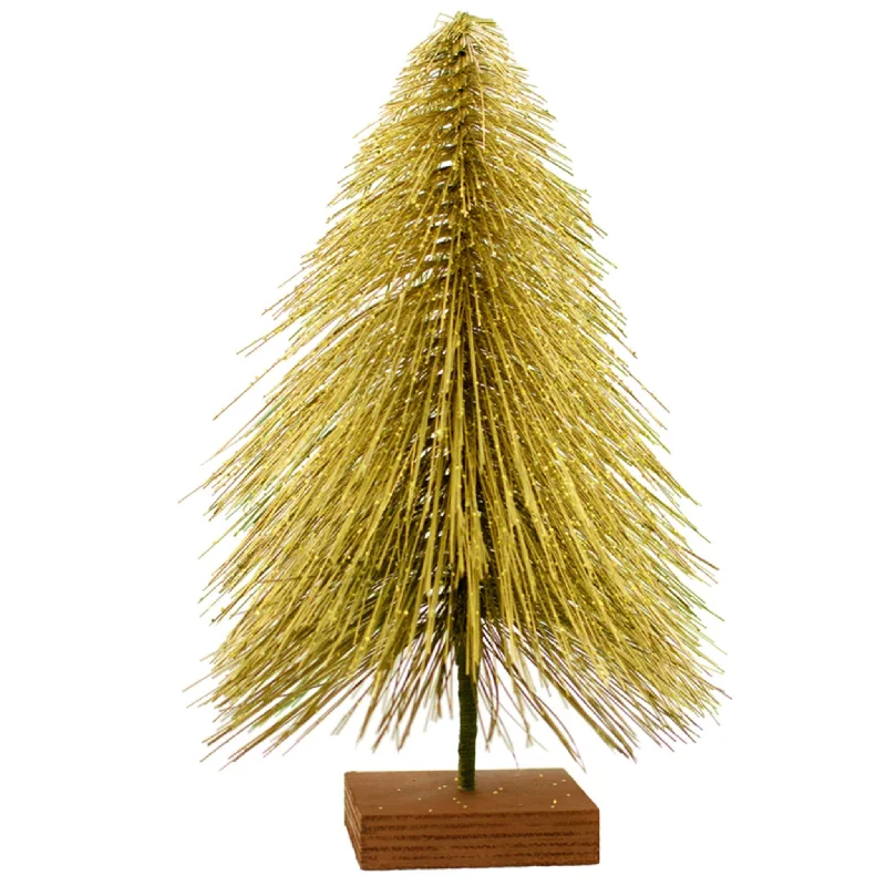 Christmas Tree Shopping 迷你金色洗瓶刷圣诞树