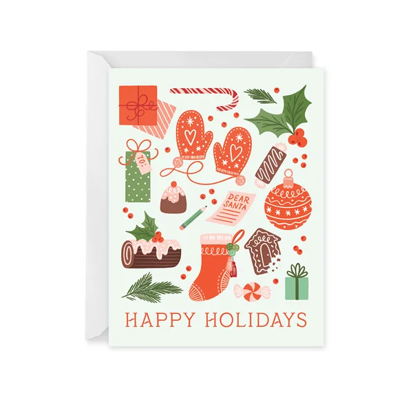 Christmas Bells My Favorite Things Holiday Card
