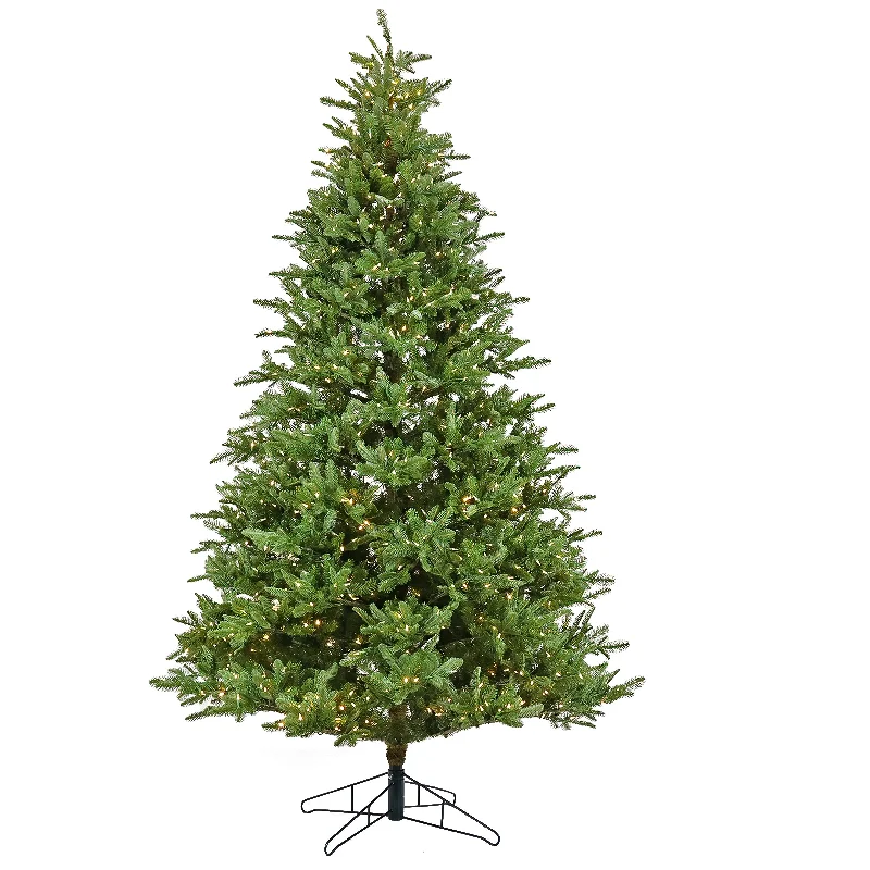 Christmas Themed Party 10ft. Pre-Lit Norway Spruce Hinged Tree with Warm White LED Lights Christmas Themed Party 10ft. Pre-Lit Norway Spruce Hinged Tree with Warm White LED Lights