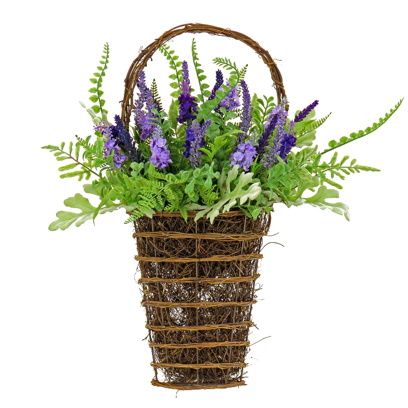 Christmas Table Setup Artificial Hanging Wall Basket, Wicker Base, Decorated with Astilbe Flowers, Ferns, Leafy Greens, Spring Collection, 20 Inches Christmas Table Setup Artificial Hanging Wall Basket, Wicker Base, Decorated with Astilbe Flowers, Ferns, Leafy Greens, Spring Collection, 20 Inches