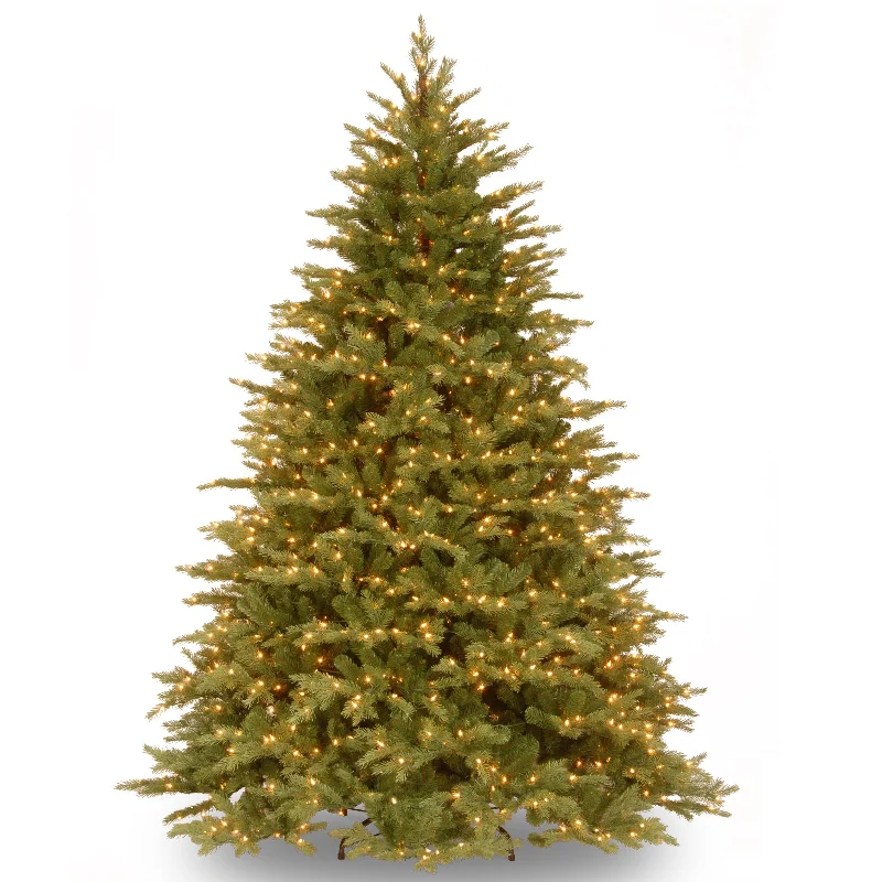 Christmas Star Decoration 7.5ft. Pre-Lit Nordic Spruce Tree with Clear Lights