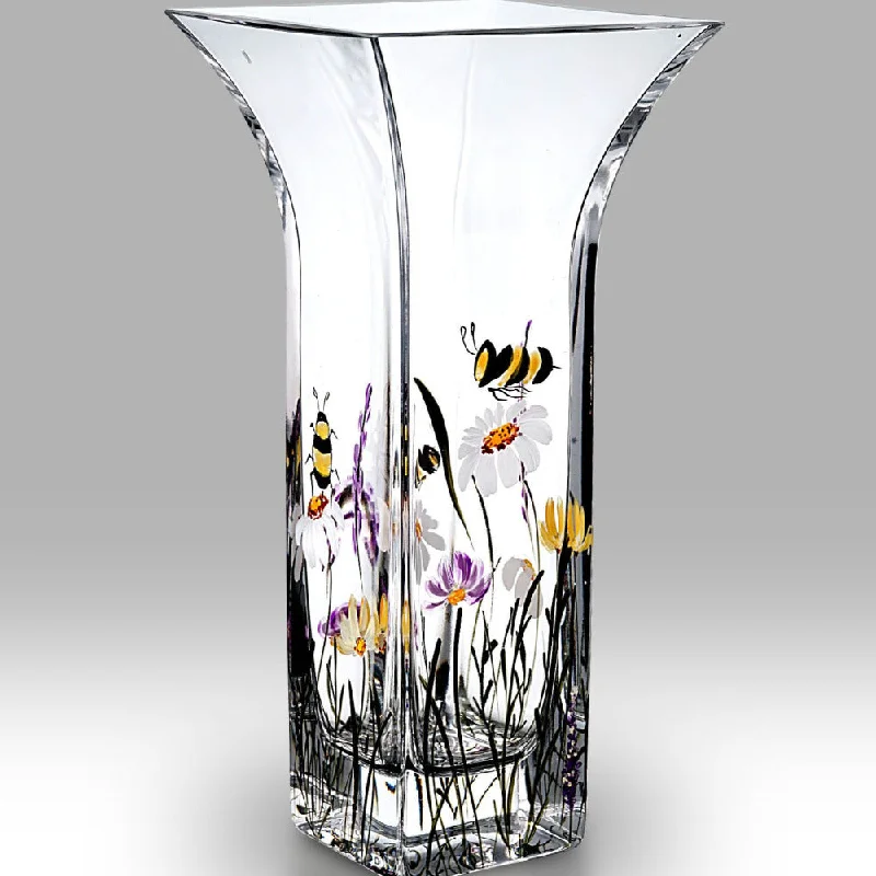 Christmas Candles Nobile  Bees & Blooms Flared Vase - 22.5cm