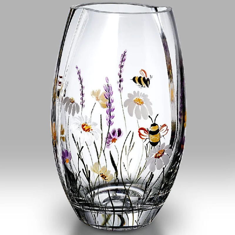 Christmas Garland Lights Nobile Bees & Blooms Roundish Vase - 20cm
