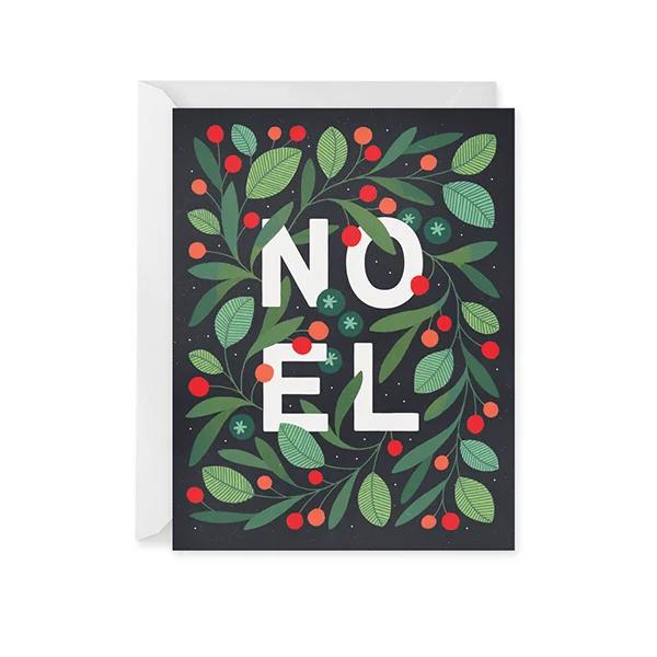 Christmas Market Noel Holiday Card