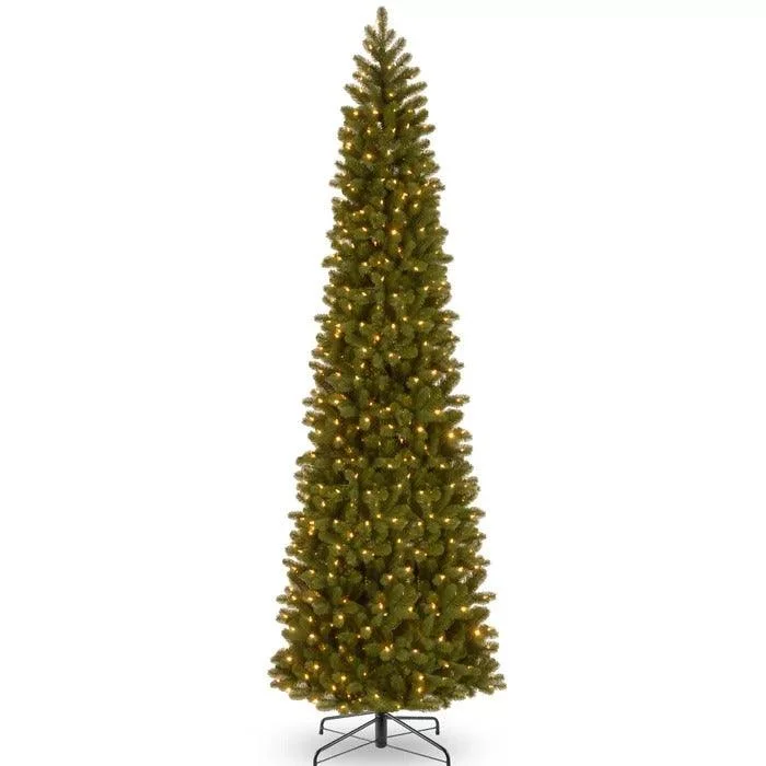 Christmas Holiday Excitement Omusa Lighted Artificial Fir Christmas Tree
