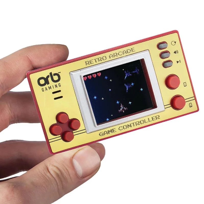 Orb Retro Mini Handheld Games Console - 150 x 8 bit games