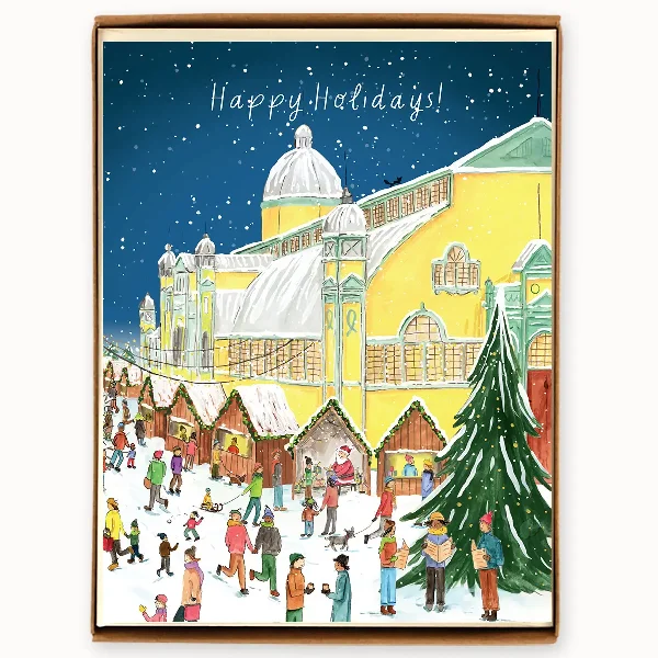 Christmas Magical Moments Ottawa Lansdowne Park Boxed Holiday Cards | Set of 8