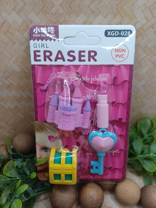 Holiday Lights Princess Eraser Set