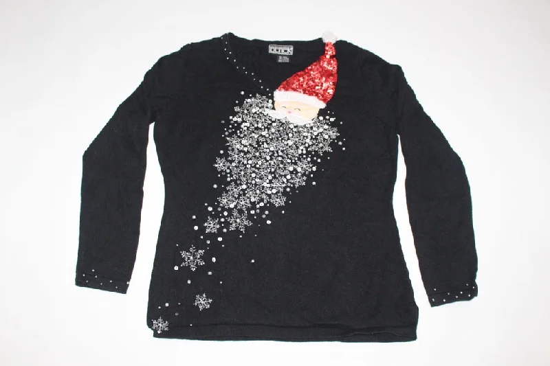 Christmas Hot Chocolate Fancy Santa, X Small, Christmas sweater