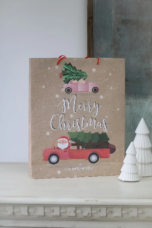 Christmas Baking Ideas Santa Merry Christmas Gift Bag