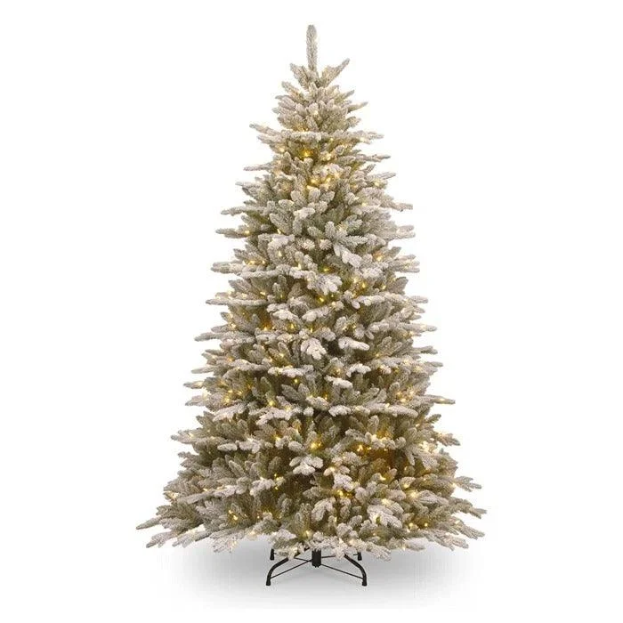 Christmas Handmade Decorations Sierra 90'' Lighted Artificial Spruce Christmas Tree Christmas Handmade Decorations Sierra 90'' Lighted Artificial Spruce Christmas Tree