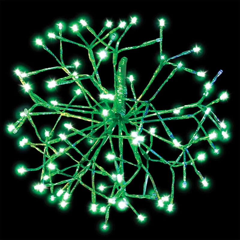 Celebrations  LED  Sphere Light  Green  16 in. 96 lights