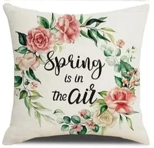 Christmas Spirit Spring is in the Air Pillow Cover