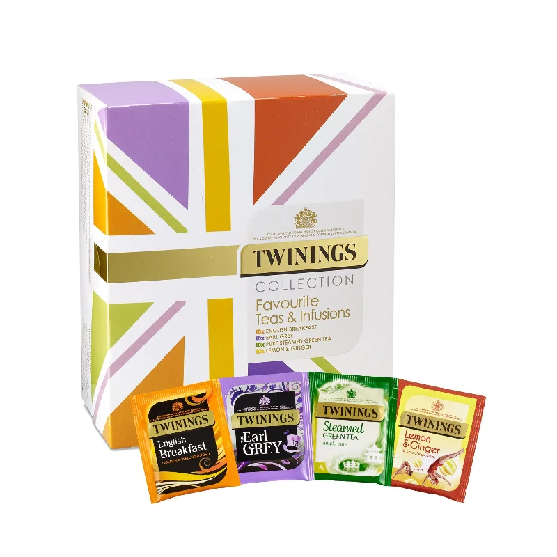 Christmas Tree Twinings Collection Favourite Teas & Infusions - 40 Envelopes