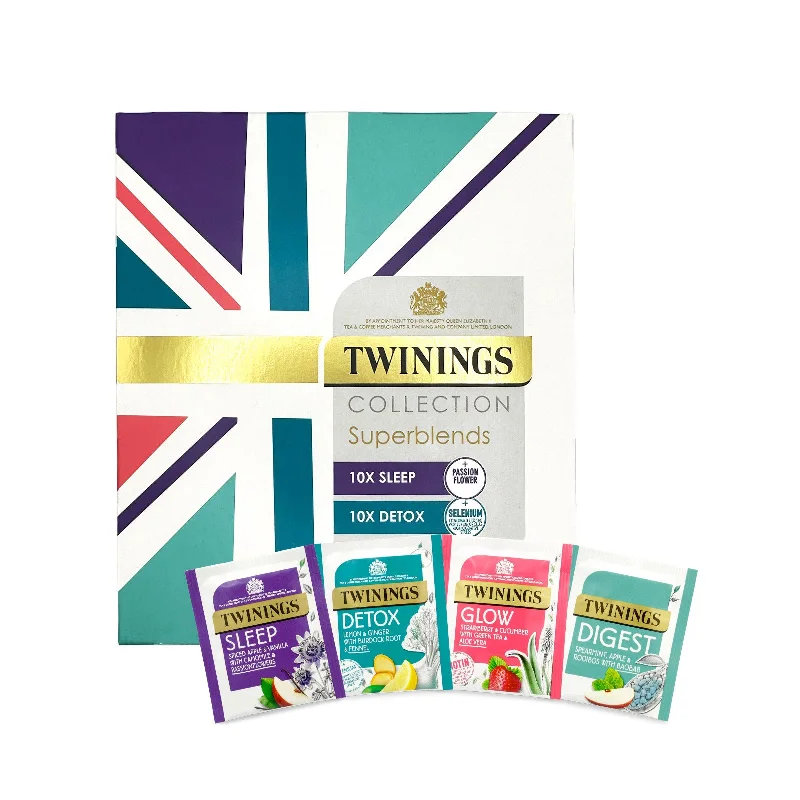 Christmas Housewarming Gifts Twinings Collection Superblends - 40 Envelopes