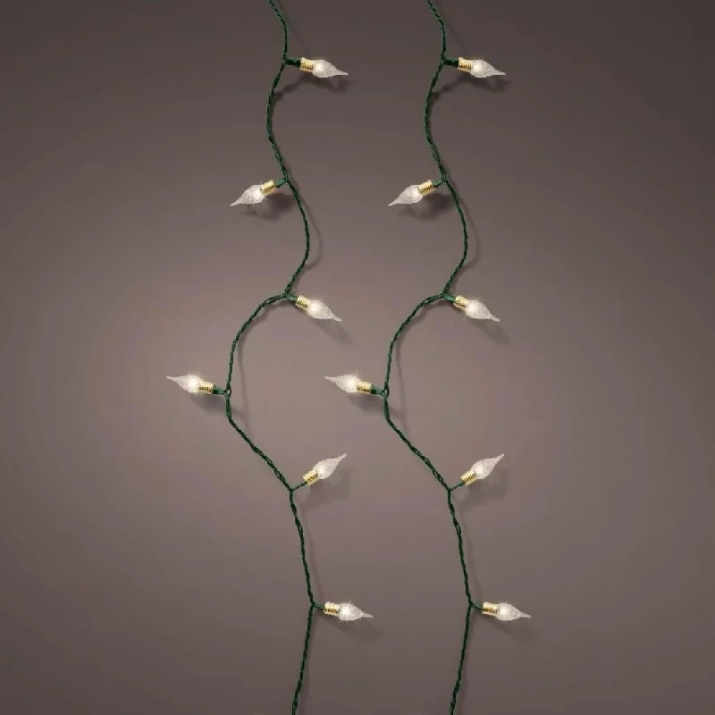Christmas Decor Vintage Christmas Twinkle Lights Warm White