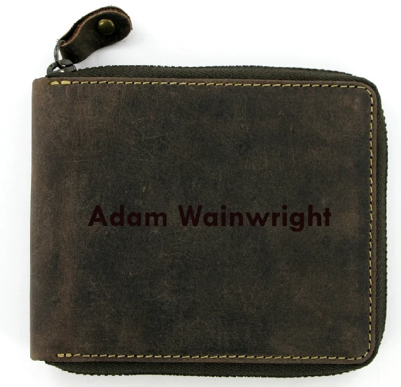 Christmas Lights Visconti Bullet Zipped Leather Wallet 702