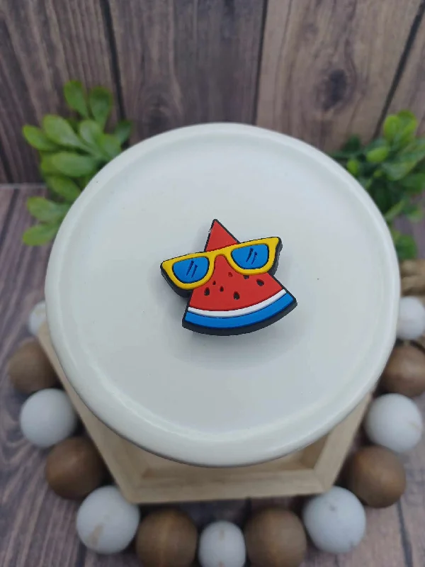 Christmas Wishes Watermelon Shoe Charm Accessory