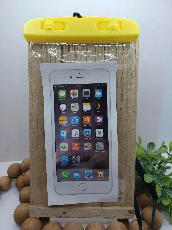 Christmas Handmade Decorations Yellow Waterproof Phone Holder