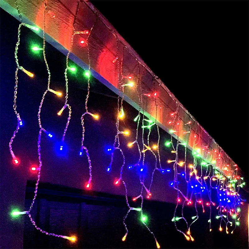 Christmas Starry Night LED Multi Icicle Lights (30m)