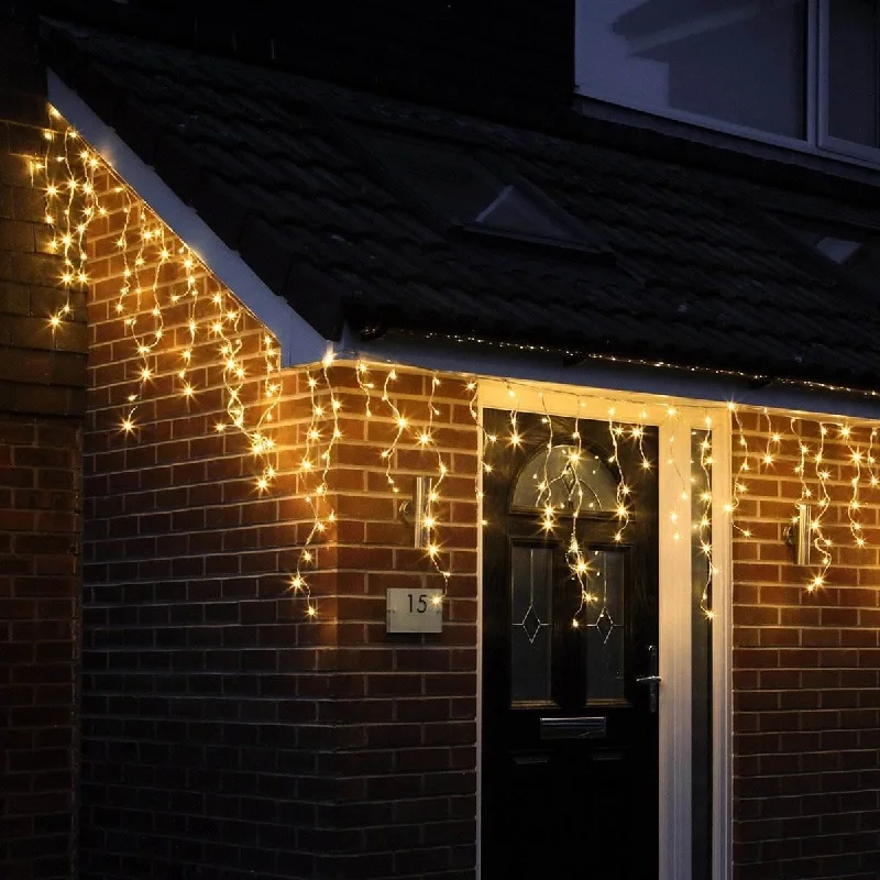 Christmas Cookies Recipe LED Warm White Icicle Lights (30m)