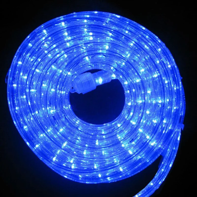 Christmas Family Fun LED Connectable Blue Ropelight (9m)