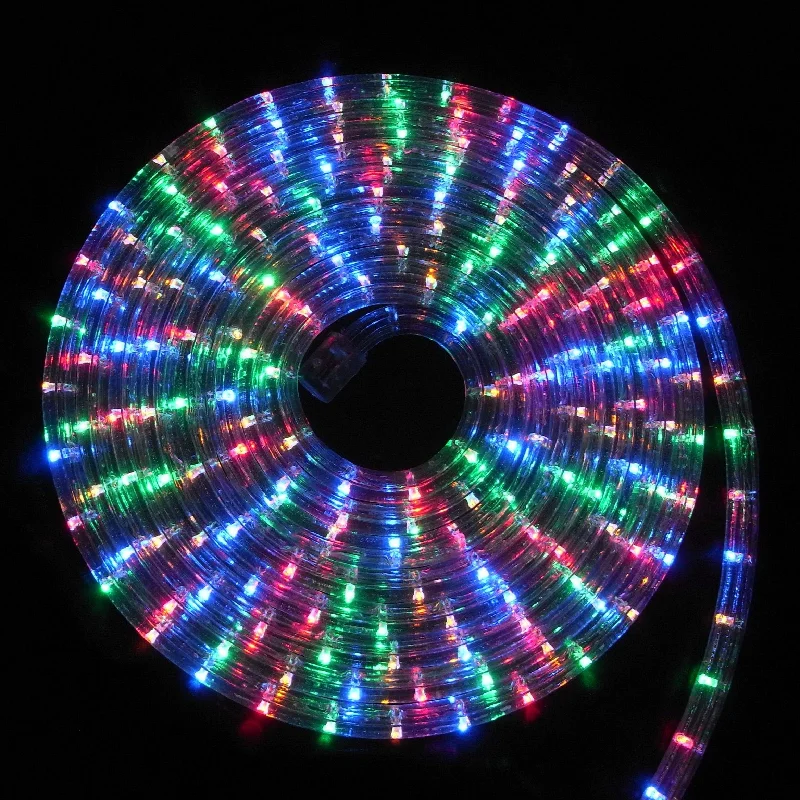 Christmas Morning LED Connectable Multicoloured Ropelight (9m)