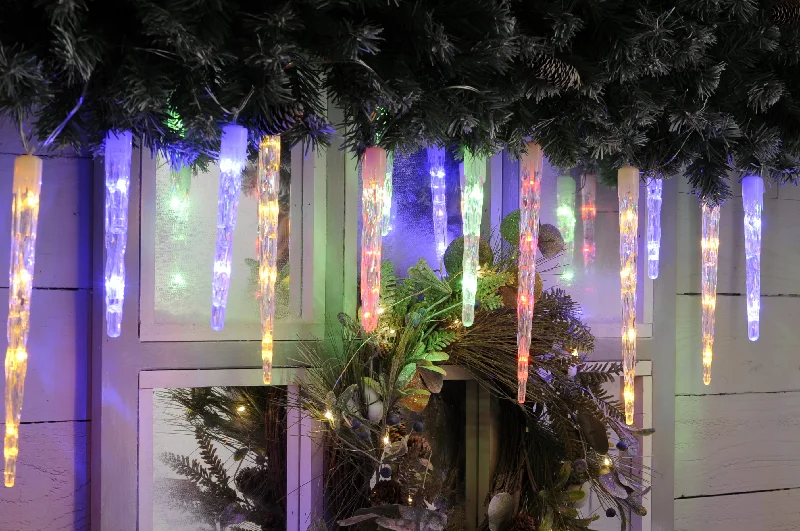 Christmas Candy Gift Colour Changing Icicle Lights