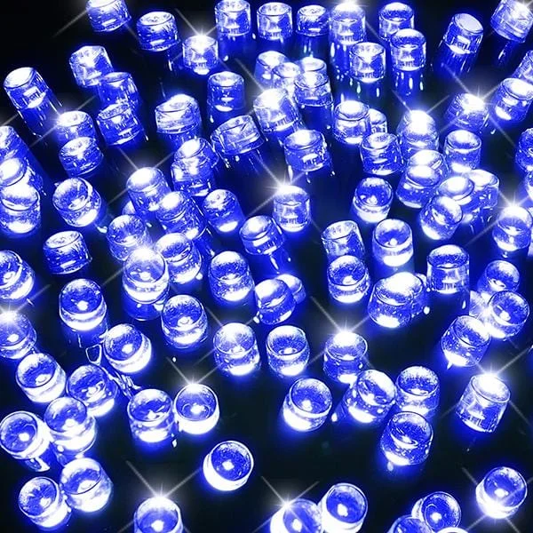 Christmas Holiday Songs LED Fairy Lights Blue (60m)