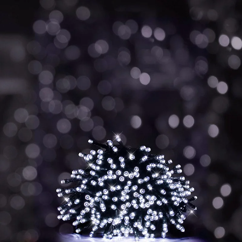 Christmas Candle Holders 200 LED Flashing Cool White