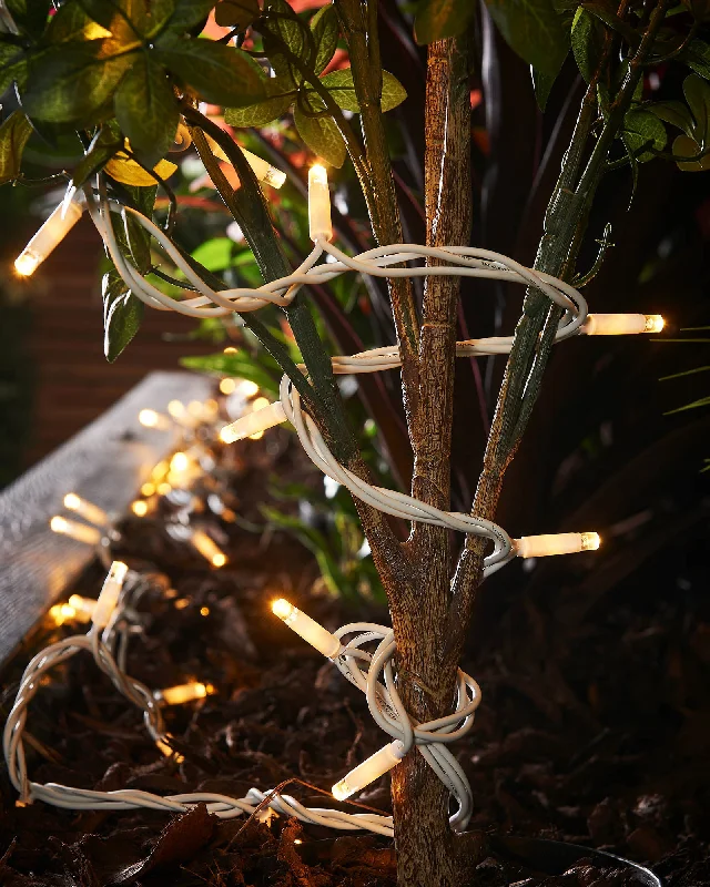 Christmas Pajamas LINK PRO LED String Lights, White Cable, Warm White