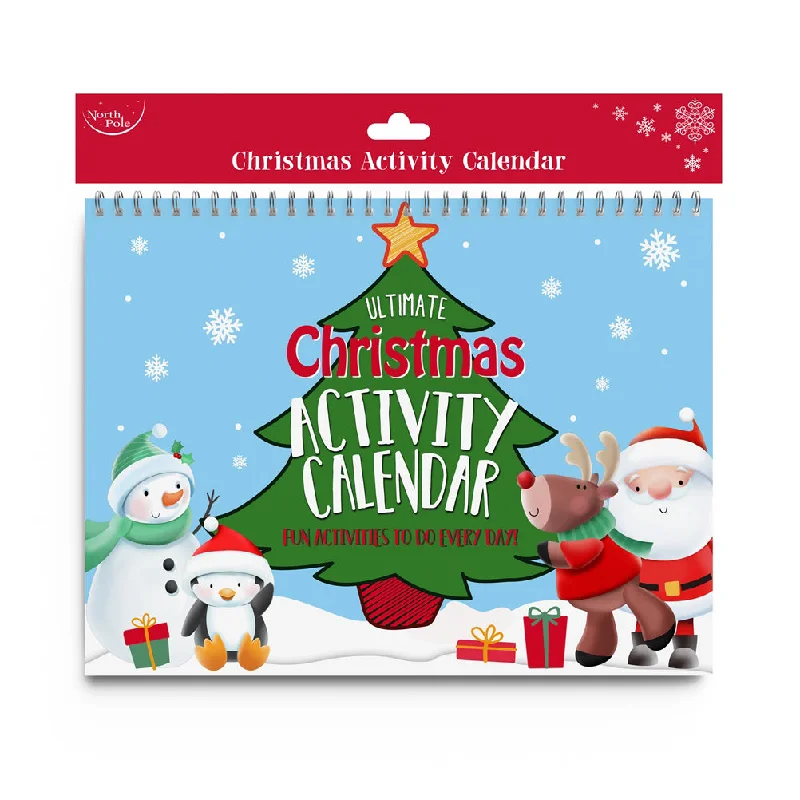 Christmas Star Decorations 25-Day Christmas Activity Flip Calendar ACL001
